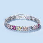 [Clover Jewelry]Zartes, farbenfrohes Armband mit mehreren Schliffen für Partys