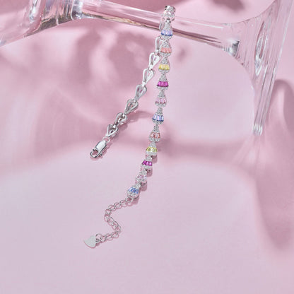 [Clover Jewelery]Radiant Water Drop Shape Daily Bracelet