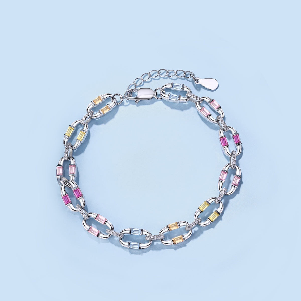[Clover Jewelry]Funkelndes Buntes Alltagsarmband