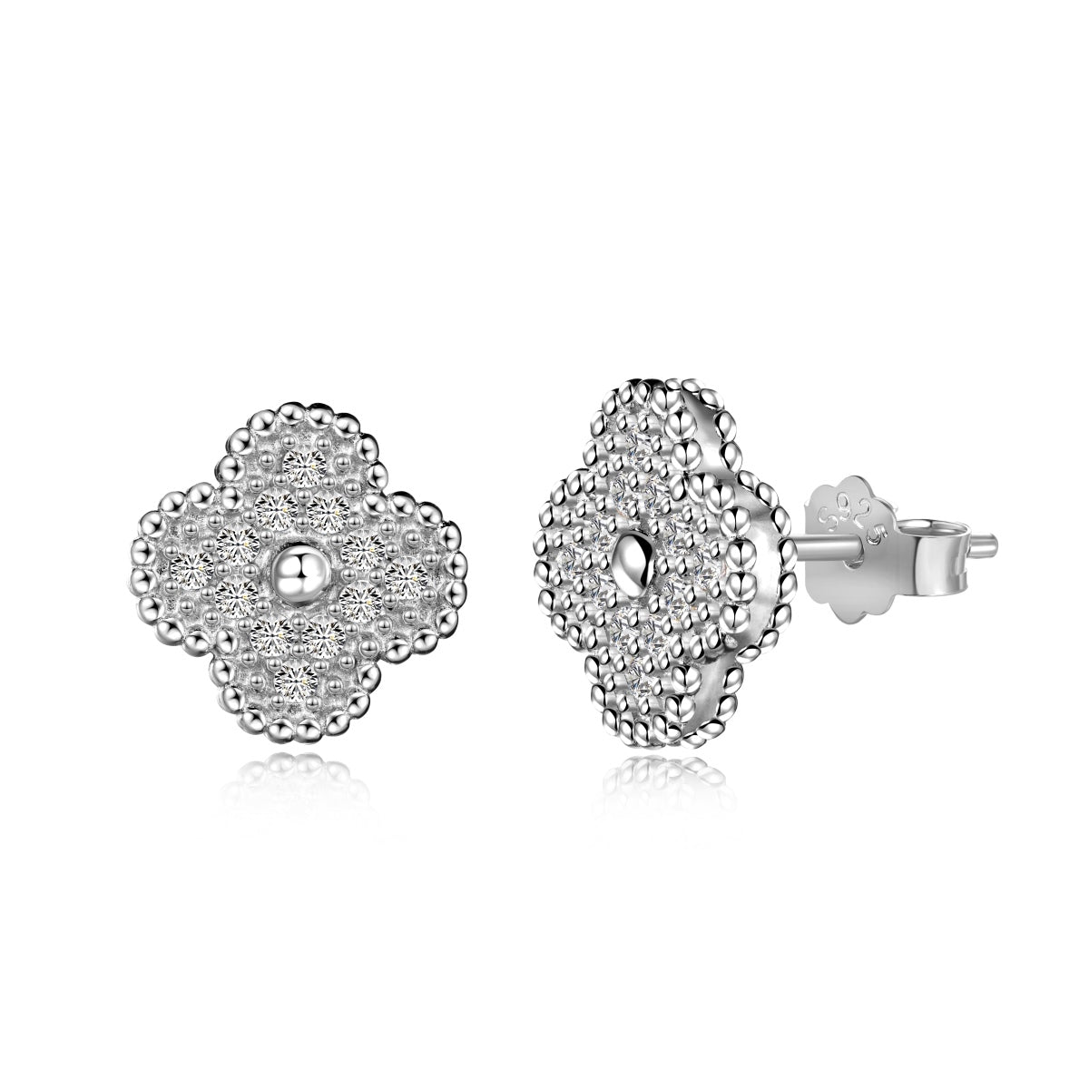 [Clover Jewelery]Four Leaf Clover Fashion Earrings