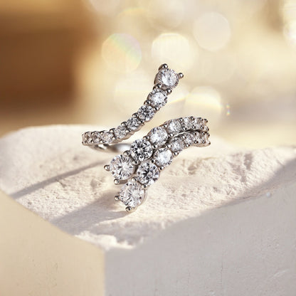 [Clover Jewelry] Einzigartiger, lebendiger Alltagsring in Schlangenform