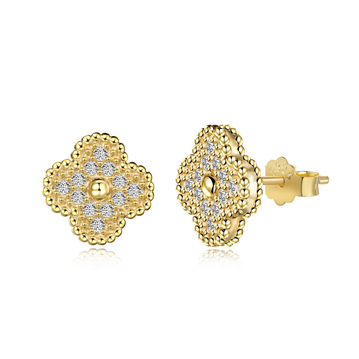 [Clover Jewelery]Four Leaf Clover Fashion Earrings