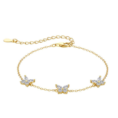 [Clover Jewelery]Radiant Butterfly Shape Necklace