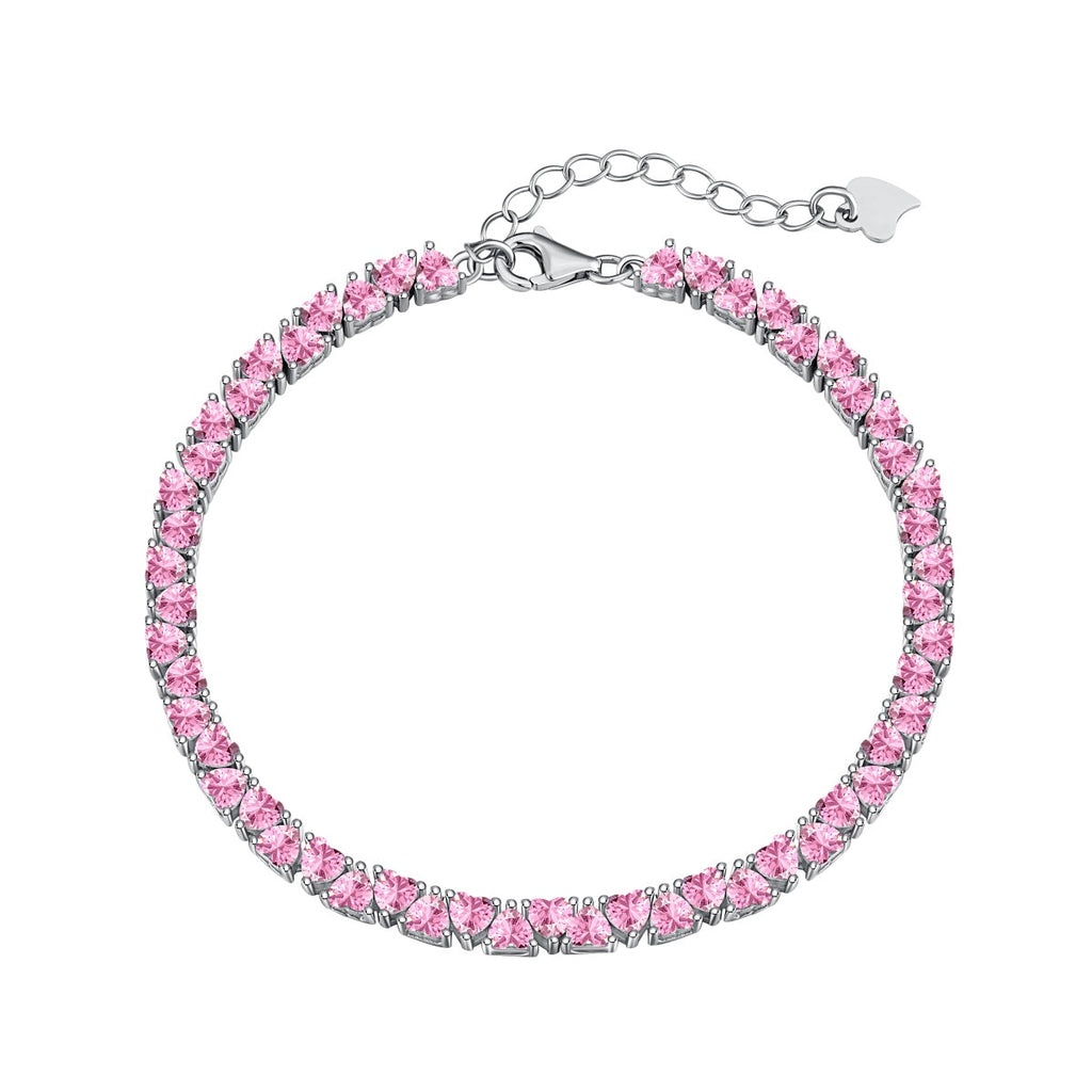 [Clover Jewelry]Funkelndes romantisches Herzform-Armband für Verliebte