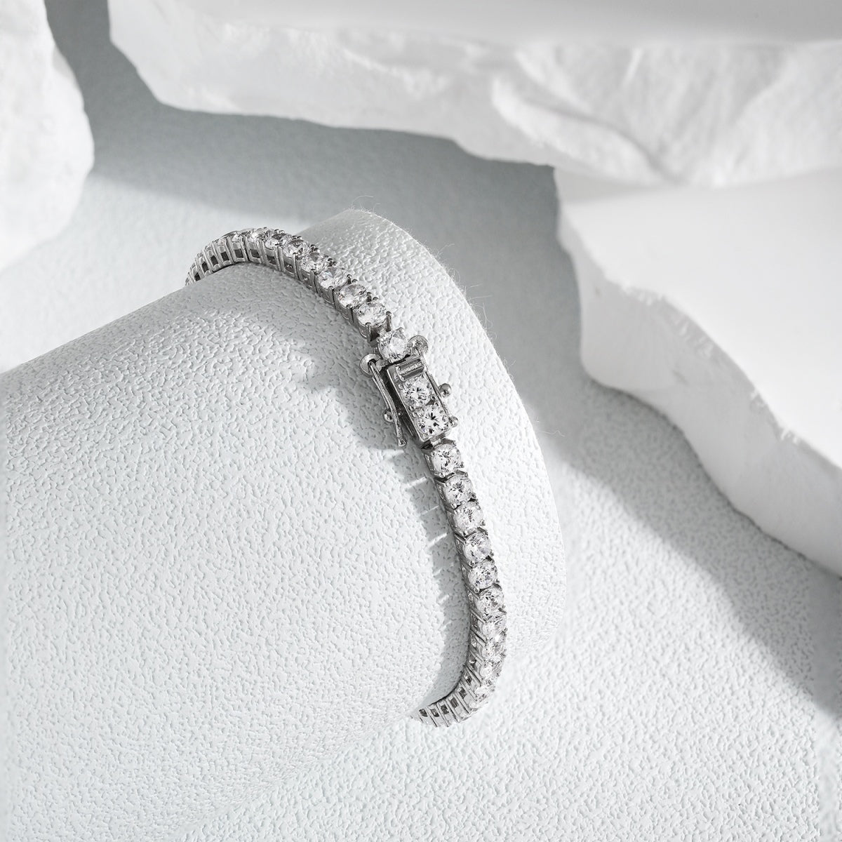 [Clover Jewelery]Radiant Colorful Round Cut Party Bracelet