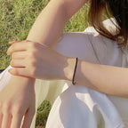 [Clover Jewelry]Funkelndes buntes Partyarmband mit rundem Schliff