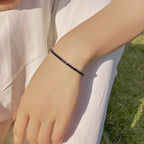 [Clover Jewelry]Funkelndes buntes Partyarmband mit rundem Schliff