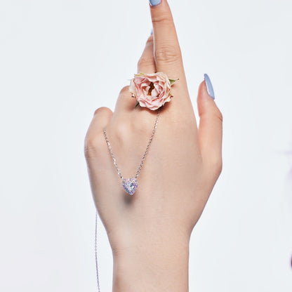 [Clover Jewelery]Exquisite Heart Shape Necklace