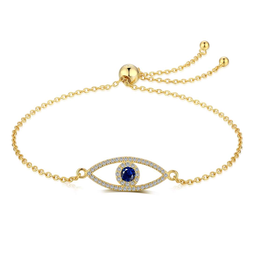 [Clover Jewelery]Devil's Eye Hollow Design Bracelet