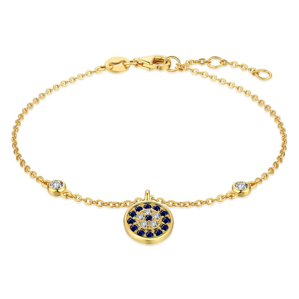 [Clover Jewelry] Teufelsauge Armband mit runder Form