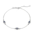 [Clover Jewelry]邪視モチーフペンダントネックレス