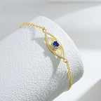 [Clover Jewelry]デビルズアイ ホロウデザイン ブレスレット