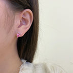 [Clover Jewelry]Aufwendige Ohrringe in Wassertropfenform