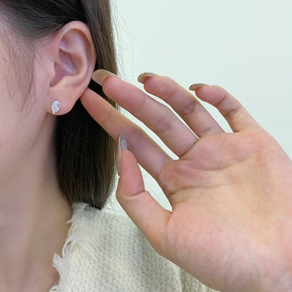 [Clover Jewelry] Verzierte Ohrringe in Wassertropfenform