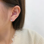 [Clover Jewelry]Einzigartige runde Ohrringe