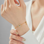[Clover Jewelry]華奢な目玉型ネックレス