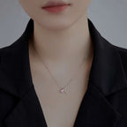 [Clover Jewelry]ユニークハート型キーペンダントネックレス