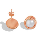 [Clover Jewelry]Zarte Brotperlenohrringe