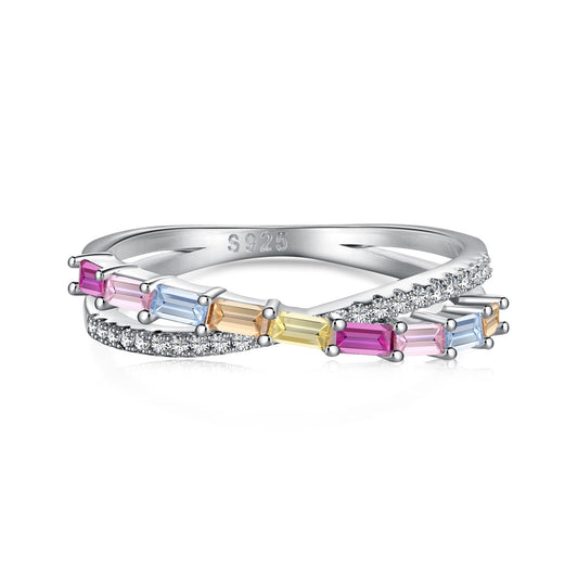 [Clover Jewelery]Energetic Elegant Radiant Cut Party Ring