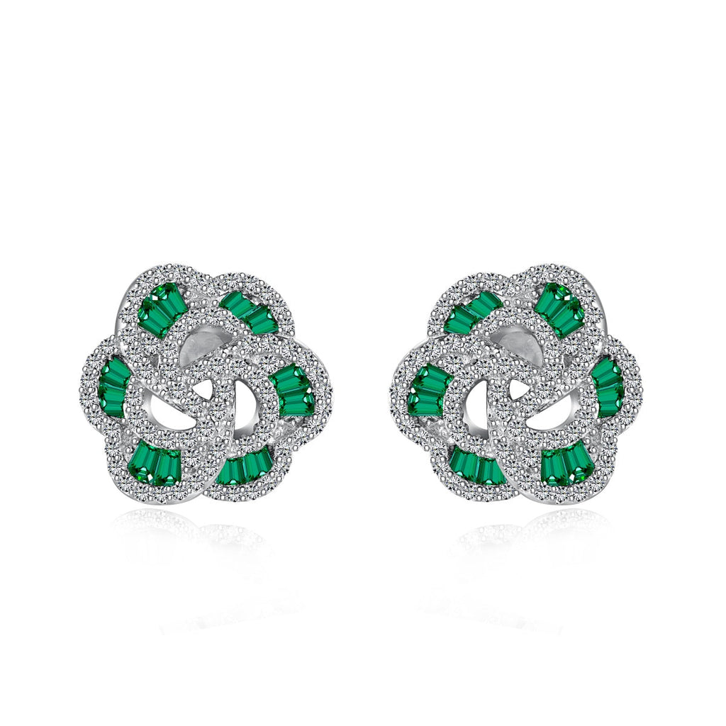 [Clover Jewelry]Exquisite Blütenform Tagesohrringe