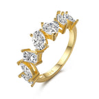 [Clover Schmuck]Zarter Mehrfachschliff-Ring
