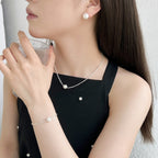 [クローバー・ジュエリー]繊細なパールピアス