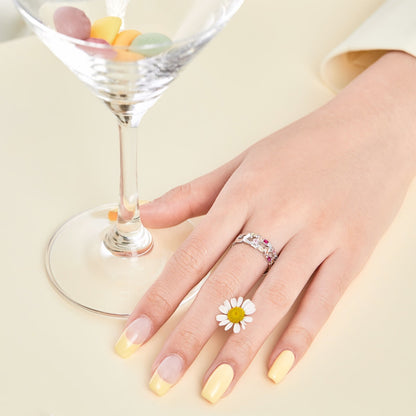 [Clover Jewellery] Funkelnder, lebendiger Alltagsring im Smaragdschliff