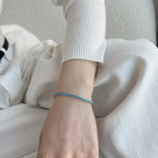[Clover Jewelry]Funkelndes exquisites Armband mit rundem Schliff für den Alltag
