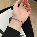 [Clover Jewelry]Funkelndes Radiant Multi-Cut Alltagsarmband