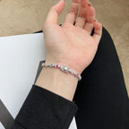 [Clover Jewelry]Funkelndes Armband in Wassertropfenform für den Alltag