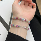 [Clover Jewelry]Funkelndes Exquisites Multi-Schliff Party Armband