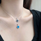 [Clover Jewelry]Zarte Blumenhalskette