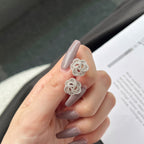 [Clover Jewelry]Exquisite Blütenform Tagesohrringe