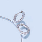 [Clover Jewelry]Funkelnde Bunte Ohrringe mit Rundschliff