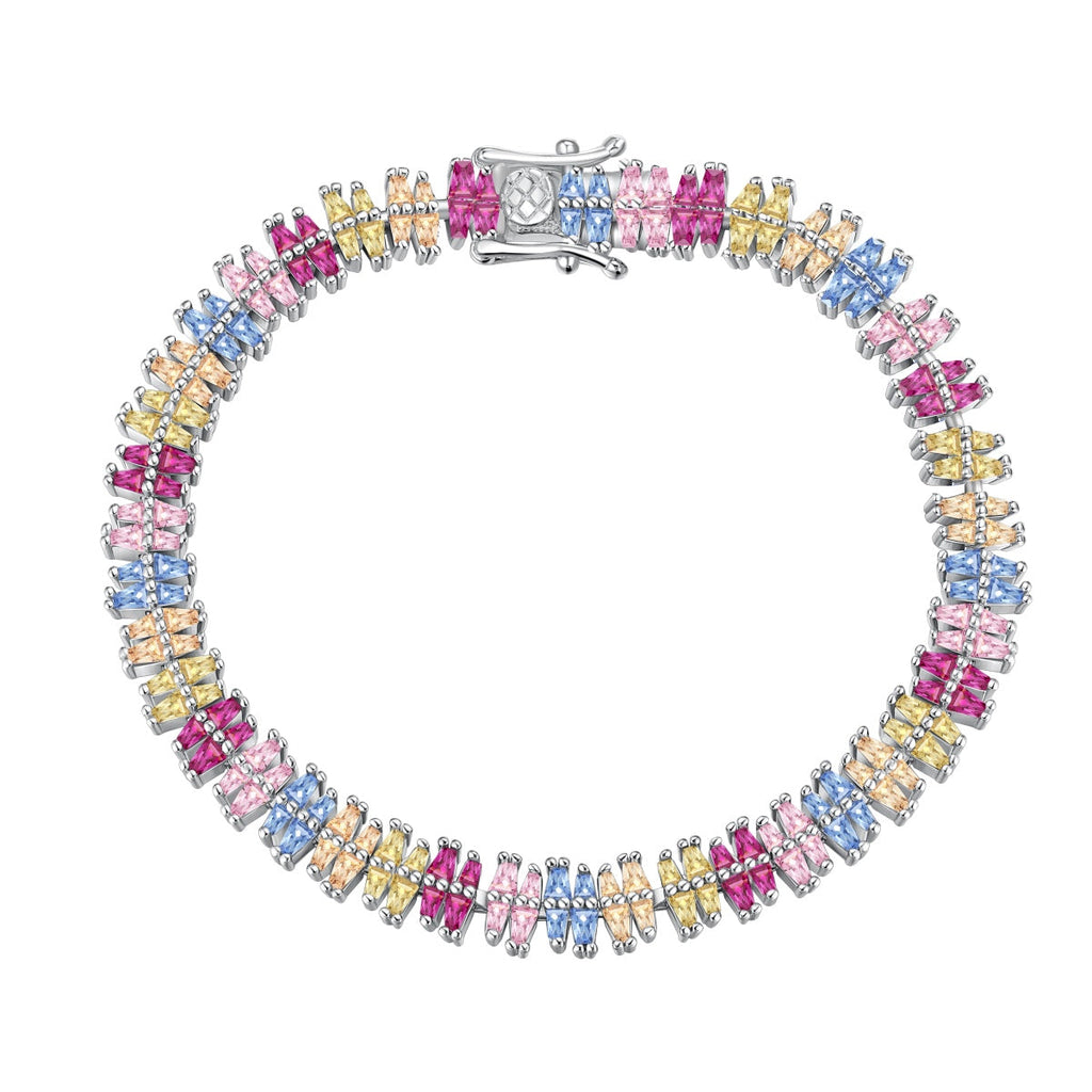 [Clover Jewelry]Funkelndes Exquisites Multi-Schliff Party Armband
