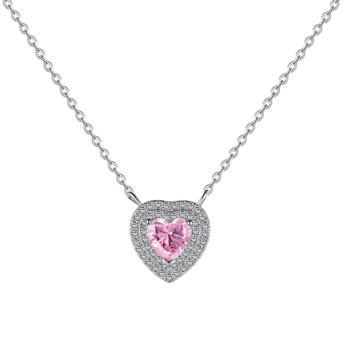 [Clover Jewelery]Exquisite Heart Shape Necklace