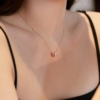 [Clover Jewelery]Unique Heart Shape Necklace