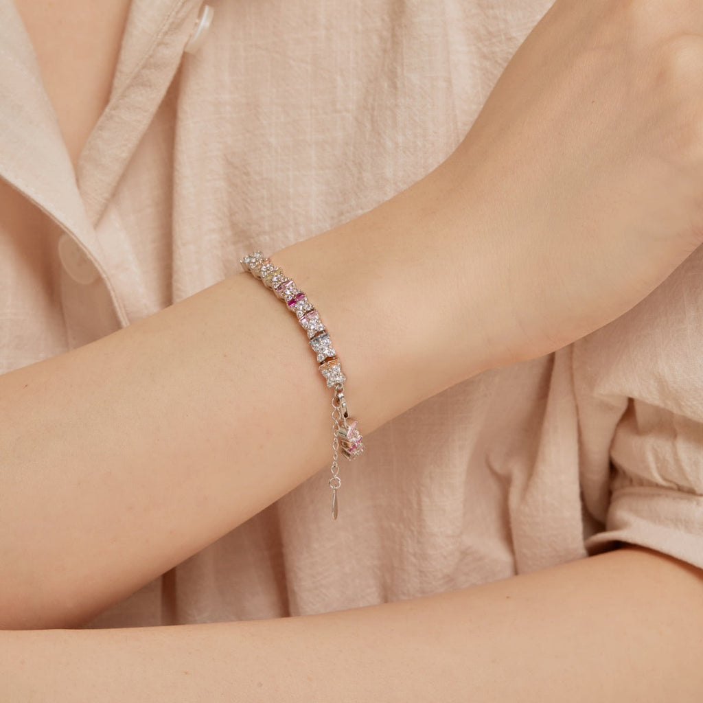 [Clover Jewelry]Einzigartiges buntes Blumenarmband für jeden Tag