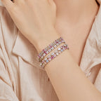 [Clover Jewelry]Einzigartiges buntes Blumenarmband für jeden Tag