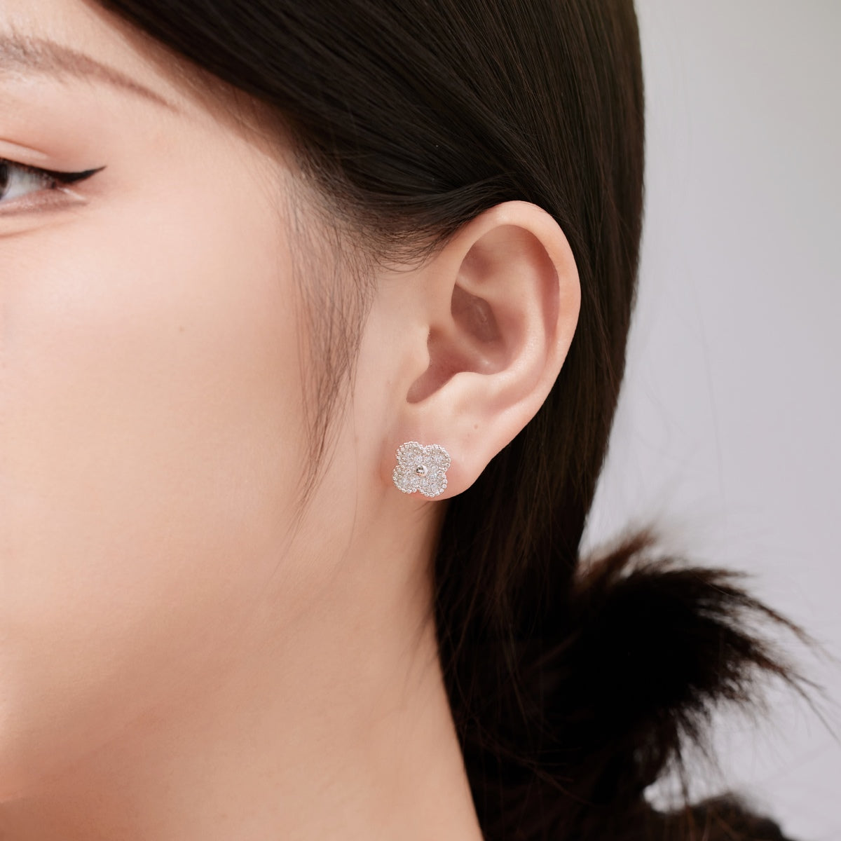 [Clover Jewelery]Four Leaf Clover Fashion Earrings