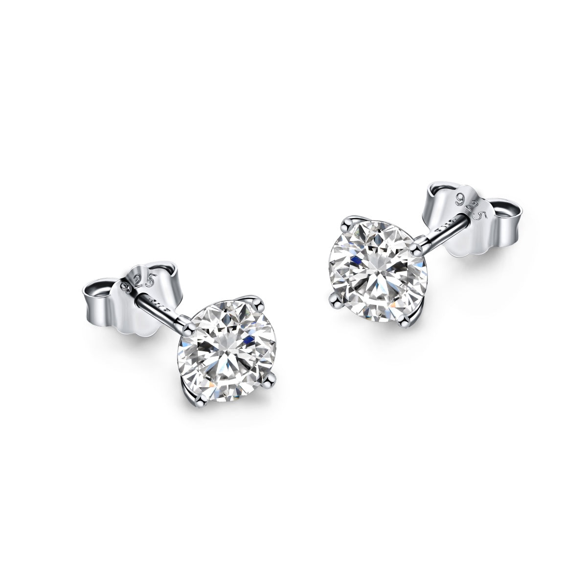 [Clover Jewelry]Einzigartige runde Ohrringe