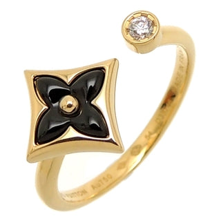 [Clover Jewelery]STAR 1 DIAMOND OPEN RING