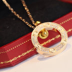 [Clover Jewelry]LIEBESKETTE VERSTELLBAR ROSÉGOLD