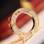 [Clover Jewelry]LIEBESKETTE VERSTELLBAR ROSÉGOLD