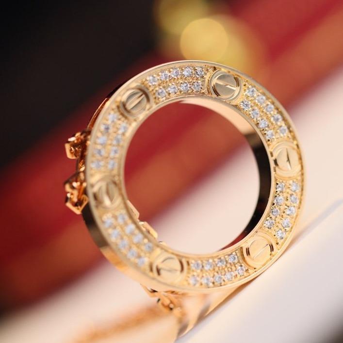 [Clover Jewelery]LOVE NECKLACE ADJUSTABLE ROSE GOLD