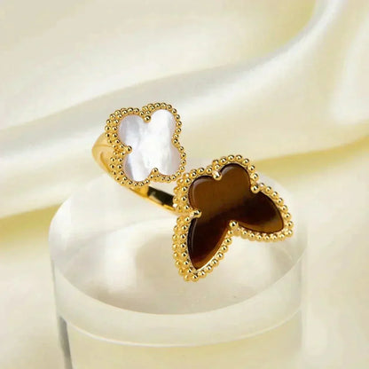 [Clover Jewelery]LUCKY BETWEEN THE FINGER RING