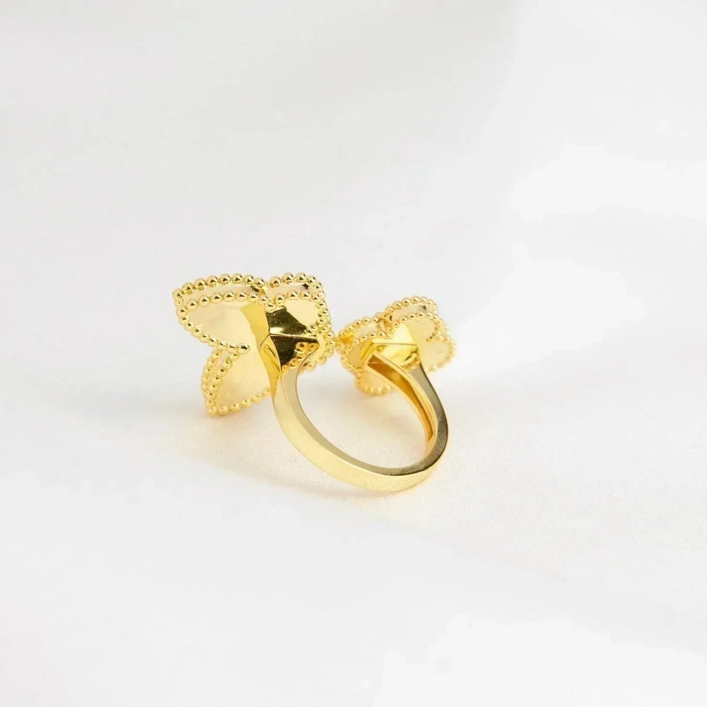 [Clover Jewelery]LUCKY BETWEEN THE FINGER RING