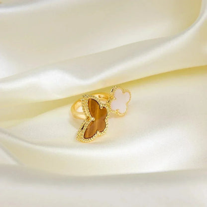 [Clover Jewelery]LUCKY BETWEEN THE FINGER RING