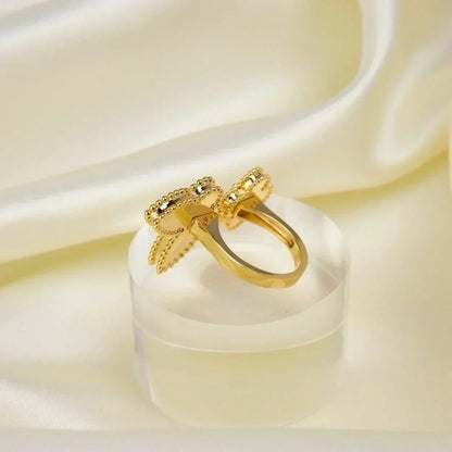 [Clover Jewelery]LUCKY BETWEEN THE FINGER RING