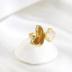 [Clover Jewelry]LUCKY BETWEEN THE FINGER RING
